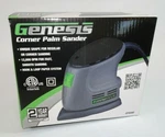 Genesis GPS080 Corner Palm Sander For Regular & Sanding With Grip. Fixed Price $45.99.