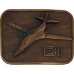 Rockwell B-1B Lancer Bomber Air Force Military Bone Nos Vintage Belt Buckle. Fixed Price $45.00.
