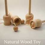 Classic Ball And Cup Toy Waldorf Inspired Classroom Montessori Game Wood. Fixed Price $93.00.