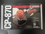 Chicago Pneumatic Air Orbital Sander 6IN Adhesive-back 3/8 Orbit, Non-vacuum. Fixed Price $85.99.