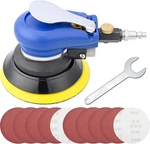 5 Inch Air Random Orbital Sander, Pneumatic Palm Tool With 10 Pcs Sandpap. Fixed Price $37.19.