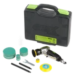 Grex Air Powered 105 Deg. Angle Random Orbital Sander Kit. Fixed Price $215.00.