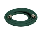 1-1/4" Id X 25' Green 4-PLY Rubber Sandblast Hose Assembly, Quick Connect. Fixed Price $245.00.