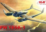 Icm Focke-wulf Fw 189A-1 Finland 1943 Russia 1942 1:72 Model Kit. Fixed Price $53.91.
