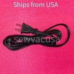 Power Cord Fits Singer Futura Ce 150, 250, 350, SES1000, SES2000, FQ4, XL400 +. Fixed Price $12.99.