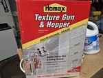 Homax Texture Gun & 5L Hopper Drywall Tool, Model 4670. Fixed Price $29.99.