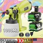 For Ryobi 1000ML Electric Gun Cordless High Power Paint Sprayer. Fixed Price $54.98.