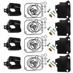 4PCS F75-100HP 4-STROKE Carb Kit W/float 804346T 67F-W0093-00 Yamaha Outboard. Fixed Price $40.99.