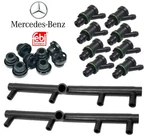 Fuel Injector Seal Nozzle Holder Housing Air Vacuum Hose Kit For Mercedes 86-91. Fixed Price $96.00.