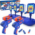 Baodlon Digital Shooting Targets W/ Foam Dart Toy Gun Electronic Scoring Auto-re. Fixed Price $74.10.