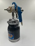 Sharpe 975 Hvlp Siphon Feed Spray Gun With Canister. Fixed Price $99.00.
