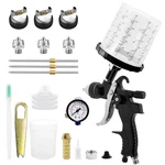 Hvlp Air Spray Gun Kit With 650ML Mixing Cup& 3X Disposable Cups, 1.4/1.7/2.0MM. Fixed Price $39.99.