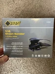 Steel Grip 1.5 Amps 120 Volt Corded 1/4 Sheet Sander Bare Tool 13000 Opm JD-2585. Fixed Price $30.50.