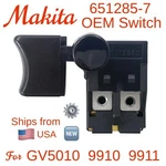 Makita 651285-7 Oem Switch For GV5010 9910 9911 / Belt Sanders From *usa*. Fixed Price $29.95.