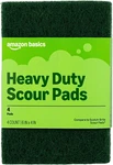 Heavy Duty Scour Pads, Dish Scrubber For Kitchen + Outdoor, 4 Count, Pack Of 1. Fixed Price $11.99.