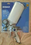 New Sealed Kobalt Hvlp Spray Gun 29 Psi Max 1000CC Cup 0192525. Fixed Price $59.99.
