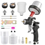 Mini Hvlp Spray Gun 0.8/1.0 Fluid Tip For Topcoat & Touch-up Painting. Fixed Price $30.99.
