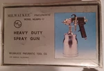 Vintage Milwaukee Pneumatic Heavy Duty Spray Gun Model NO.MPS-17 New Sealed. Fixed Price $95.99.