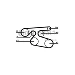Contitech 1997 V-ribbed Belts 7PK2000. Fixed Price $37.27.