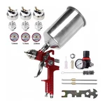 Professional Hvlp Spray Gun Kit Automotive Paint 3 Nozzles. Fixed Price $29.99.