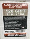 Interactivia Grit Aluminum Oxide Blast Media Lb. /3.6 Kg (ALOX-120-8). Fixed Price $19.49.