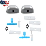 2PCS Gravity-fed Auto-fill Water Cups Ideal For Chickens Bunnies Pets & More. Fixed Price $10.18.