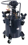 2-1/2 Gallon Pressure Feed Paint Pot Tank Gun Sprayer Reg Air Mix Agitator. Fixed Price $339.00.