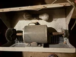 HANDLER76M-0 Double Spindle Jewelry Polisher Buffer With 1/2 Hp + Dust Collector. Fixed Price $220.00.