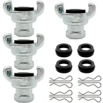4 Pcs Npt Iron Air Hose Fitting Universal Chicago Coupling For Pneumatic Tool. Fixed Price $32.11.