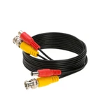 Siamese Cable Cctv Security Camera Bnc Dc Power/video Wire Black/white Pack Lot. Fixed Price $91.35.