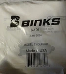 Binks 6-191 Model 21 Gun Kit 6191. Fixed Price $15.00.