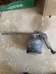Vintage Binks 160-B Spray Gun 10" Nozzle Cup Untested. Fixed Price $39.99.