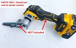 Belt Sander Conversion Parts For Dewalt Cut Off Saw DCS438, 3/8" X 13". Fixed Price $39.50.