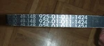 Nos Rockwell V-belt 49-148 925010111424 (1/2" X 62-1/8" Oc) Lathe Countershaft. Fixed Price $22.95.