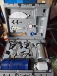 Kobalt Spray Gun Kit 45 Pieces Siphon Feed Paint Canister - Used. Fixed Price $65.00.