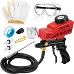 Light-duty Air Sandblaster Gun Kit With Siphon & Gravity Feed, Ceramic Nozzle,. Fixed Price $78.50.