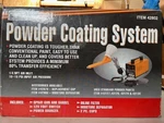Chicago Portable Electric Powder Coating Paint System - 42802 (new/open Box). Fixed Price $28.00.
