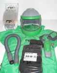 Rpb Nova Sandblast Helmet Hood Respirator W C40 Climate NV3-705-50. Fixed Price $520.00.