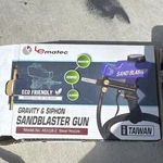 Lematec AS118-2 Gravity Speed Sandblaster Gun With Siphon Function, 90-150 Psi. Fixed Price $9.99.