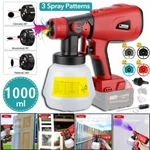 Cordless High Pressure Gun Airless Paint Sprayer For Milwaukee 18V Battery. Fixed Price $44.58.