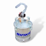 *new* Binks 83C-220 Pressure Tank 2.8 Gal With PT-410 Air Motor Agitator #34. Fixed Price $1199.00.