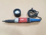 Suhner Straight Grinder / Polisher Sander With Dynabrade Pneumatic Wheel. Fixed Price $775.00.