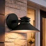 WS-W15710-BK Outdoor Wall Sconce Black Smooth Finish Mounted Light. Fixed Price $163.29.