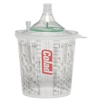 Snap Lid System 50 Pieces 700 Ml Disposable Gravity Feed Cups W 190 Emm Colad. Fixed Price $129.08.