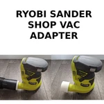 Shop Vacuum Adapter For Ryobi Orbital Sander P411 RS290G Craftsman 2.5" Hose. Fixed Price $9.85.