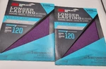 3M Sandblaster Pro Medium 120-GRIT Sandpaper Pack Of 5 Pckage. Fixed Price $7.38.