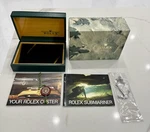 Genuine Vintage Rare Rolex Submariner 5513 16800 16803WATCH Box Booklet Full Set. Fixed Price $795.00.