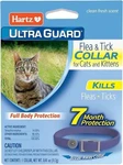 Hartz Ultraguard Flea & Tick Collar For Cats Kittens 7 Months Protection, 1CT. Fixed Price $5.18.