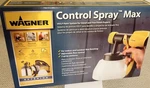 New Wagner Control Max Hvlp Variable Paint Sprayer Sealed: Nib. Fixed Price $99.95.