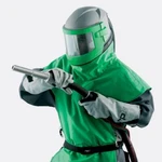 Rpb Nova 3 Fresh Air Fed Sandblasting Helmet Respirator Hood For Shotblasting. Fixed Price $864.12.